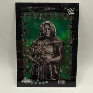 2025 Topps Chrome WWE Cactus Jack Piper Niven Framed Phantom Green Refractor /99